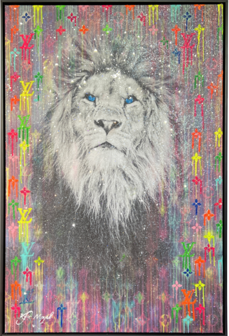 Majestic Lion With LV