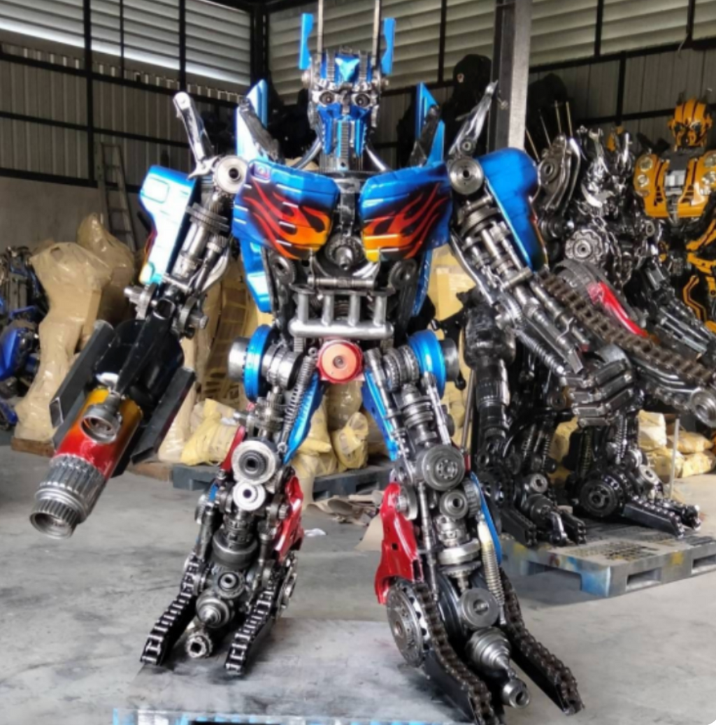 Optimus Prime Battle Stance Robot