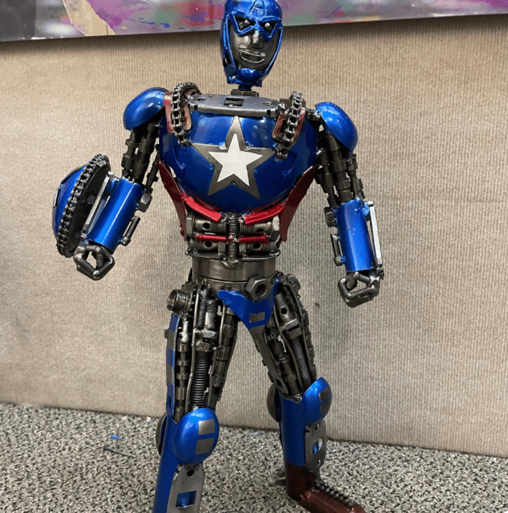 Captain America Mini Robot