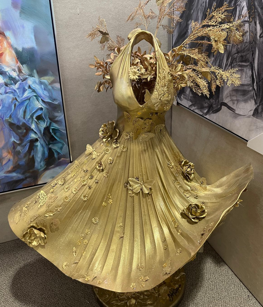 Gold Dress