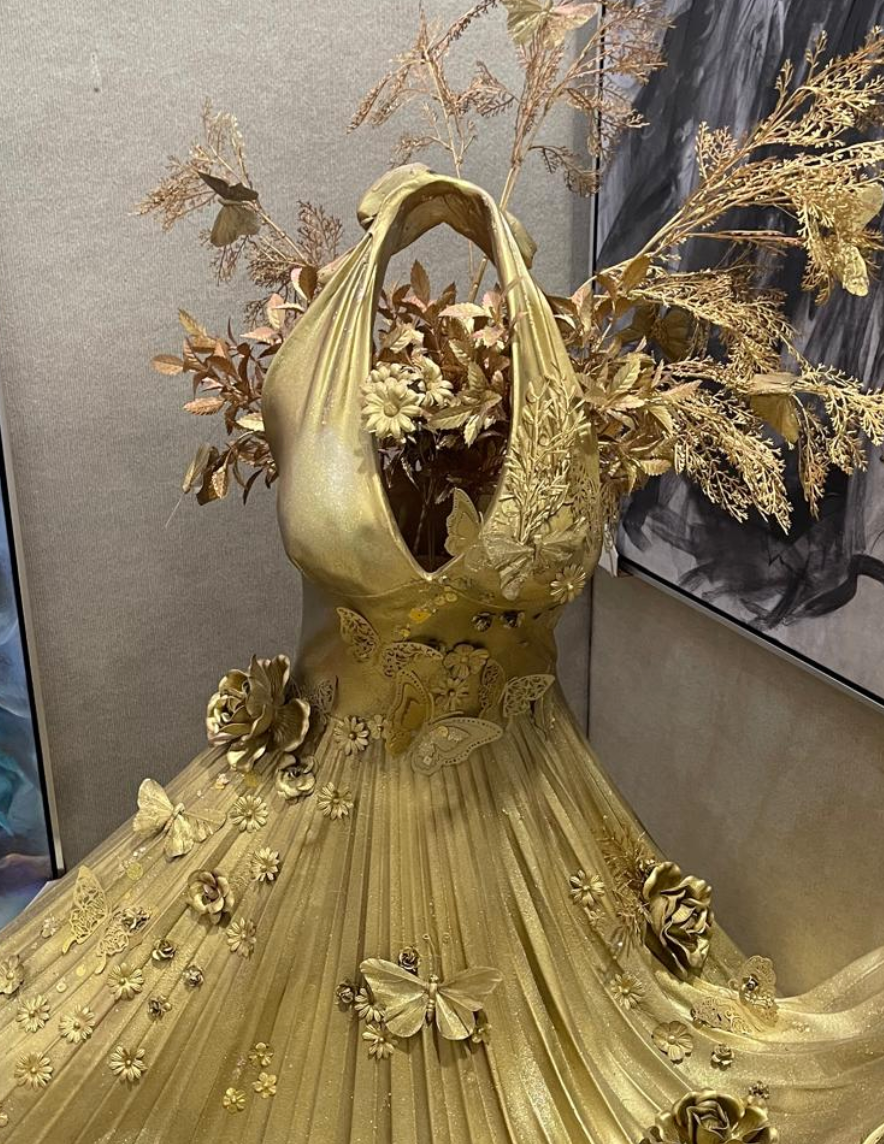 Gold Dress