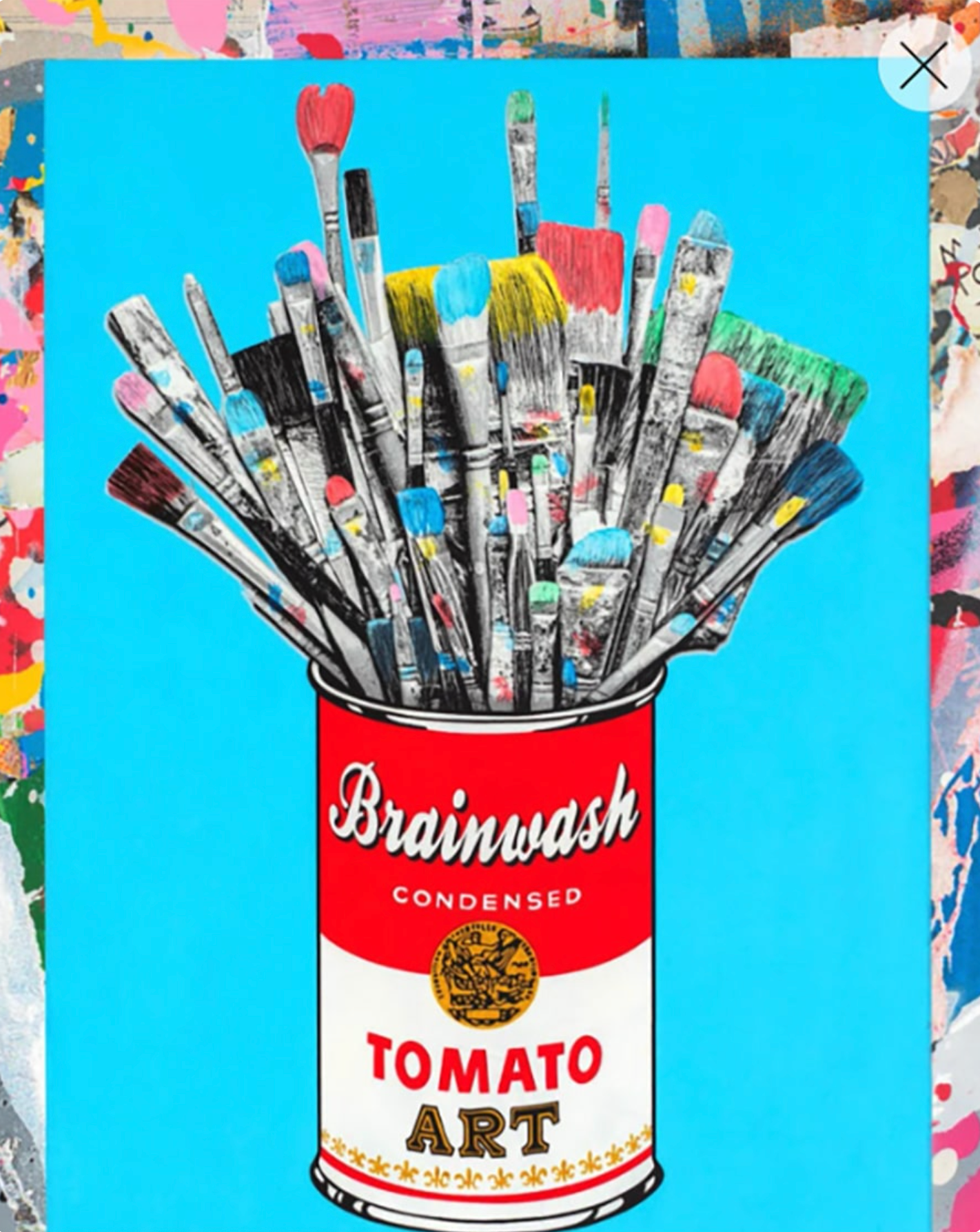 Tomato Pop 2, 2023 Hand-Finished