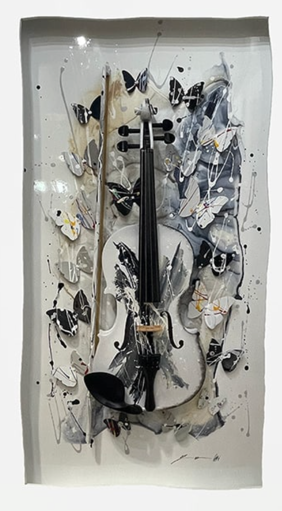 Colorful Violin