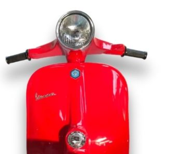 Wall Sculpture Red Vespa