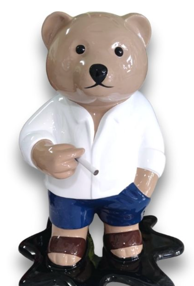 Boss Bear white