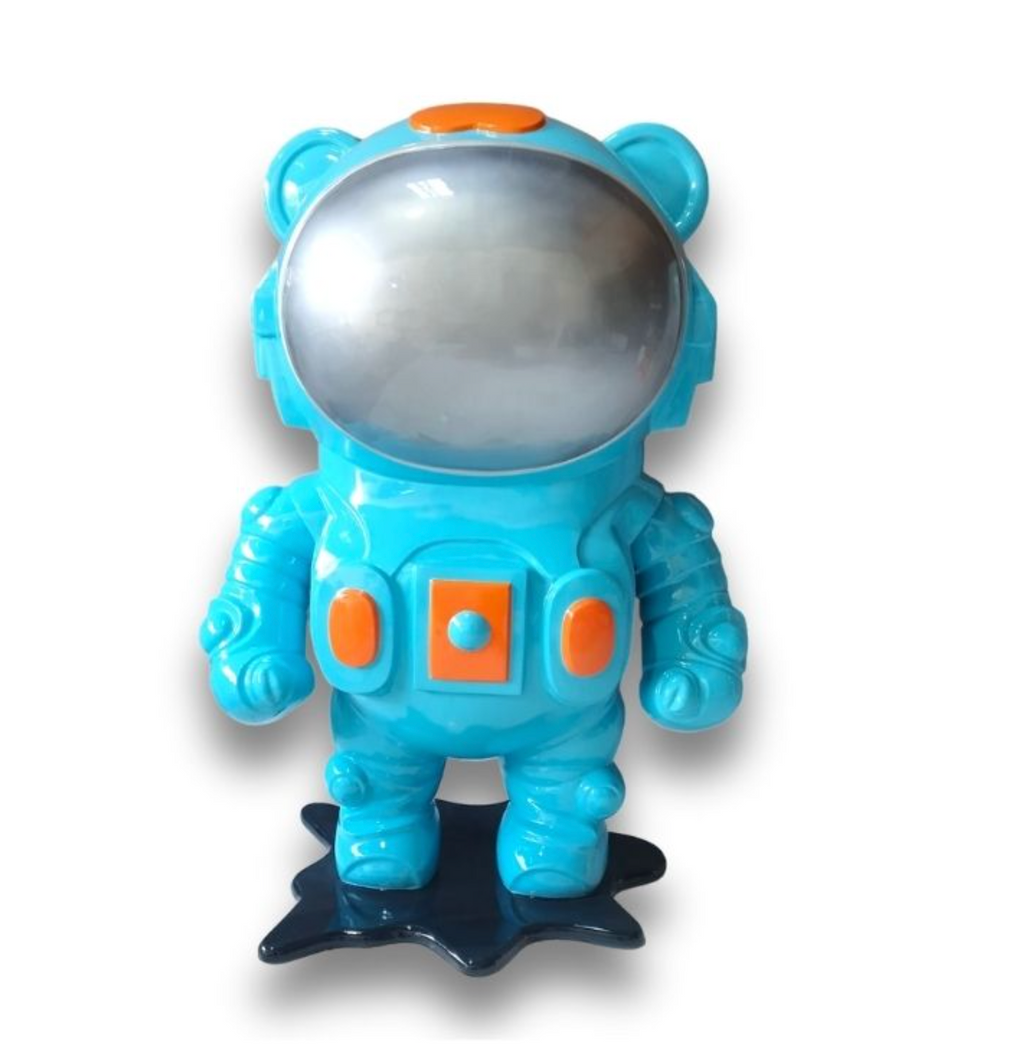 Astronaut Bear Light Blue