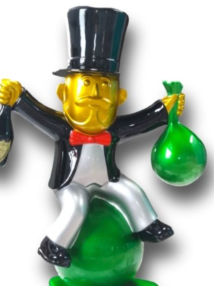 Monopoly Man “On Top Of The World”
