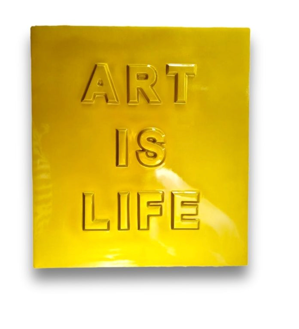 (Wall Sculpture) “Love Is Life”